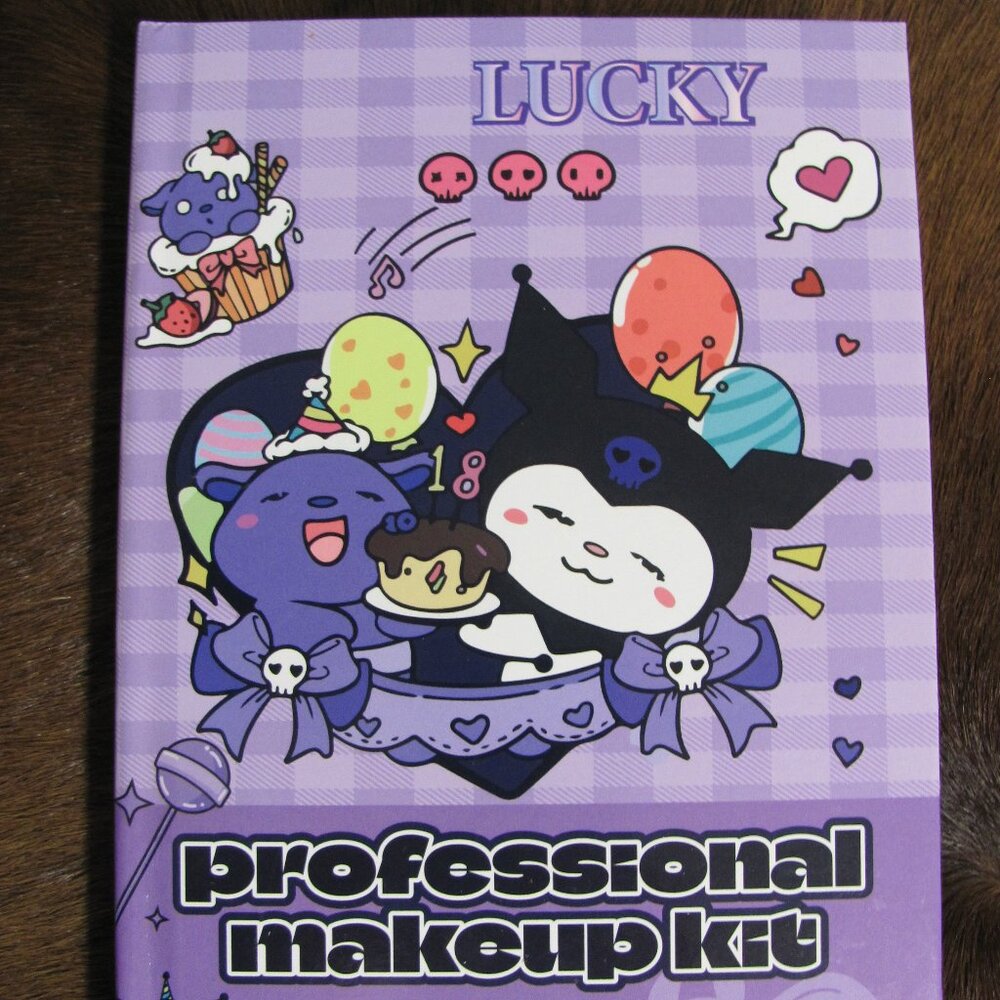 LUCKY KUROMI PROFESSIONAL MAKEUP KIT NIP